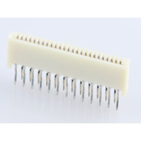 Molex Ffc/Fpc Connector, 25 Contact(S), 1 Row(S), Female, Straight, 0.039 Inch Pitch, Solder Terminal, 528062510